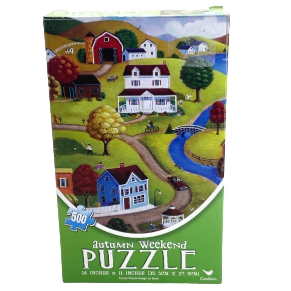 Cardinal Steven Klein Autumn Weekend Jigsaw Puzzle‎ 500 Piece 14” x 11”